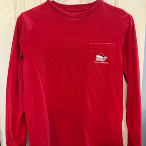 Vineyard Vines Classic Red Crew Neck